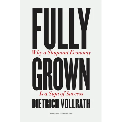 Fully Grown: Why a Stagnant Economy Is a Sign of Success - Paperback