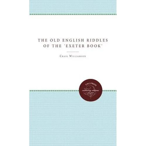 The Old English Riddles of the 'Exeter Book' - Paperback