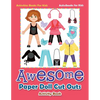 Awesome Paper Doll Cut Outs Activity Book - Activities Books For Kids - Paperback