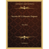 Secrets Of 13 Masonic Degrees: York Rite - Paperback