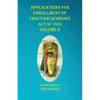 Applications For Enrollment of Choctaw Newborn Act of 1905 Volume II - Paperback
