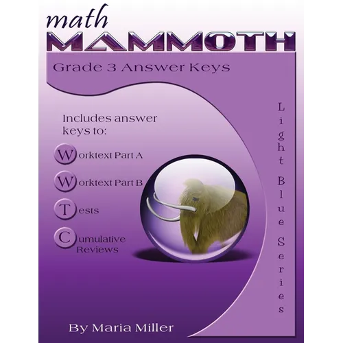 Math Mammoth Grade 3 Answer Keys - Paperback