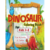 Dinosaur Coloring Book For Kids 3-8: Fun Activity & Jumbo Coloring Book - Paperback