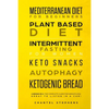 Mediterranean Diet for Beginners, Plant Based Diet, Intermittent Fasting for Women, Keto Snacks, Autophagy, Ketogenic Bread: 6 books in 1: The Complet - Paperback