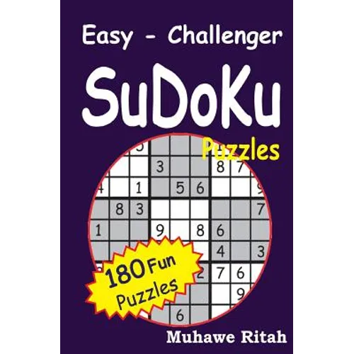 Easy - Challenger Sudoku Puzzles - Paperback