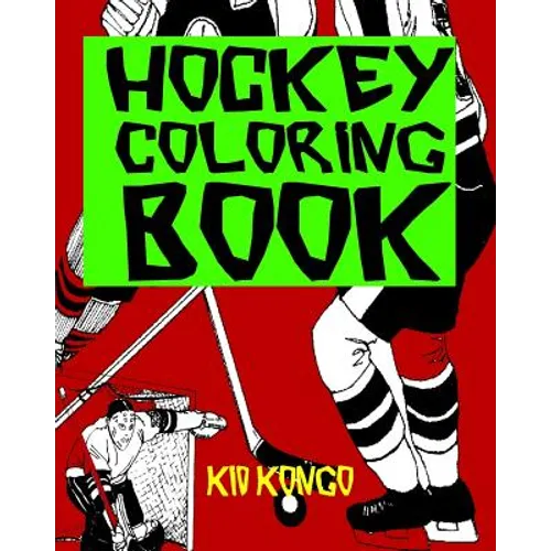 Hockey Coloring Book - Paperback
