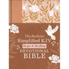 The Hope & Healing Devotional Bible [Doves & Floral Ginger]: Barbour Simplified KJV - Hardcover