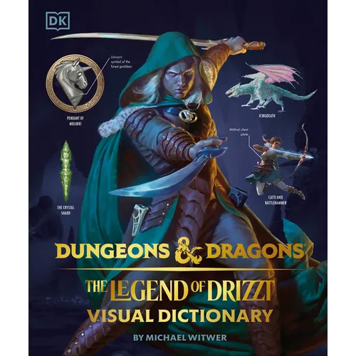 Dungeons and Dragons the Legend of Drizzt Visual Dictionary - Hardcover
