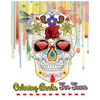 Coloring Books For Teens: Beautiful Flowers, Mandalas, Animals And Skull Designs - Paperback