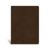 CSB Single-Column Wide-Margin Bible, Brown Leathertouch - Imitation Leather