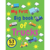 My First Big Book of Trucks: Kids Coloring Activity Books - Paperback