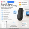 Zigbee IR Remote Control Wireless Universal Infrared Blaster Temperature Humidity Sensor Zigbee2mqtt TUYA Smart Life Automation