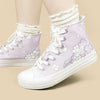 Kawaii Pastel Lavender High Tops