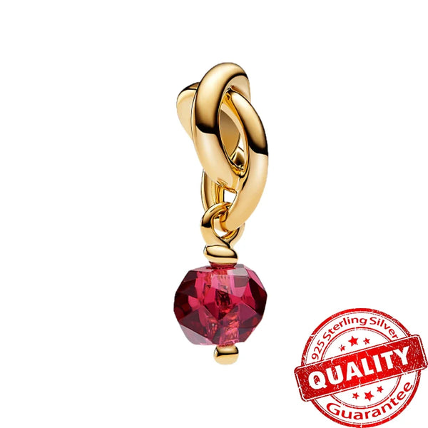 Birthstone Eternity Charms Jewelry Gift