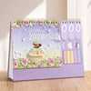 2026 Desktop Calendar With Sticky Notes