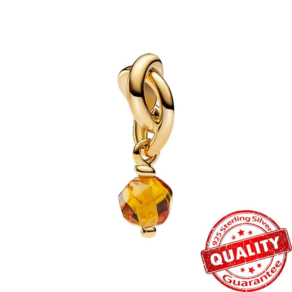 Birthstone Eternity Charms Jewelry Gift