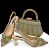 Lastest Italian Style Shoes with Matching Bag Set ED1290