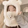 Kawaii Bear Hat With Mask
