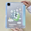 Flower Moon Bunny iPad Case