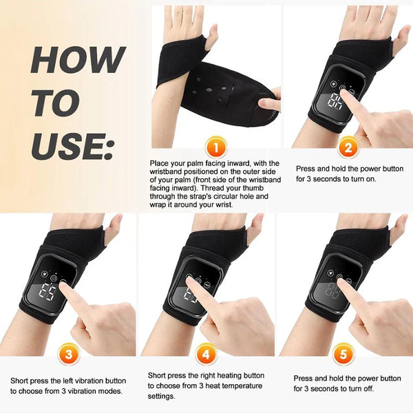 Heating Wrist Massager