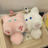 Kawaii Neko Furbaby Plush Keychain