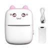 Mini Printer Portable Bluetooth Wireless Smart Label Thermal Portable Printers Stickers Paper Wireless Printers Children Gifts