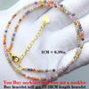 Fashion Faceted 2mm Beads Necklace | Mini Natural Stone Amethyst Quartz Agate Choker