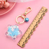 Sparkle Star Moving Liquid Keychain