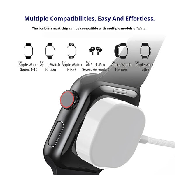 Magnetic Wireless Fast Charger for Apple Watch Series