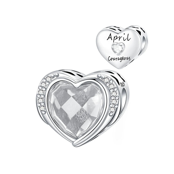 Birthstone Eternity Charms Jewelry Gift