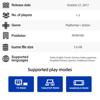 Nintendo Switch Game Super Mario Odyssey