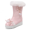 Cute Furry Winter Snow Boots