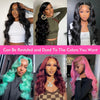 HD Transparent 13x4 13x6 Body Wave Lace Front Wig Pre Plucked 360 Lace Frontal Wig Human Hair Wigs For Women 4x4 Closure Wig