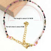 Fashion Faceted 2mm Beads Necklace | Mini Natural Stone Amethyst Quartz Agate Choker