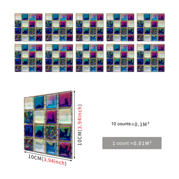 Mosaic Tile Wall Sticker