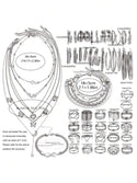 57 Pcs/Set Fashion Jewelry