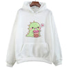 Rexy Loves Boba Tea Hoodie
