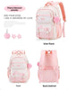 Kawaii Pastel Cutesy Backpack Set