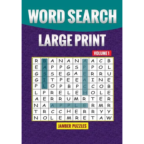 Word Search Large Print Volume 1 - Paperback