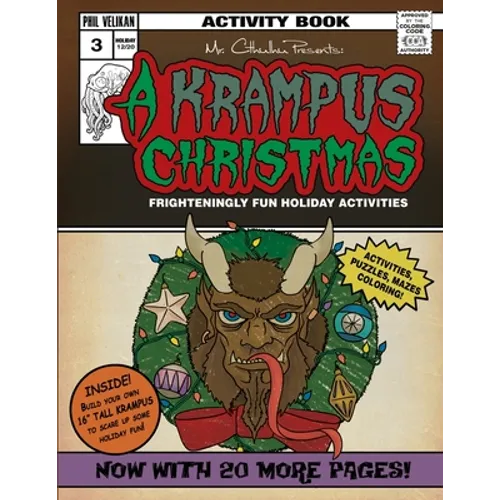 Mr. Cthuhlu presents: A Krampus Christmas: Frighteningly fun holiday activities - Paperback