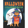 Halloween Coloring Book: A Cute Spooky Fun and Stress-Relieving Non-Candy Halloween Trick or Treat Gift for Children and Adults - Paperback
