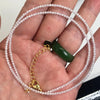 Fashion Faceted 2mm Beads Necklace | Mini Natural Stone Amethyst Quartz Agate Choker