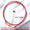 Fashion Faceted 2mm Beads Necklace | Mini Natural Stone Amethyst Quartz Agate Choker