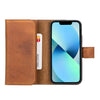 iPhone 14 Leather Wallet Case Detachable RFID – Santa