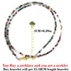 Fashion Faceted 2mm Beads Necklace | Mini Natural Stone Amethyst Quartz Agate Choker