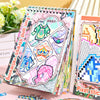 ZIYI Dress Up Pixel Art Stickers