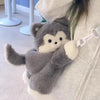 Plush Kitty & Puppy Crossbody Bags