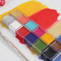 IMAGIC Professional  Makeup  Cosmetics 1 X12 Colors Body Painting+Skin Wax+professional Makeup Remover Makeup Set Tools