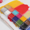 IMAGIC Professional  Makeup  Cosmetics 1 X12 Colors Body Painting+Skin Wax+professional Makeup Remover Makeup Set Tools