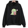 Rexy Loves Boba Tea Hoodie